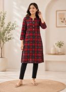 Meroon Wool Cloth Kurti (XL)